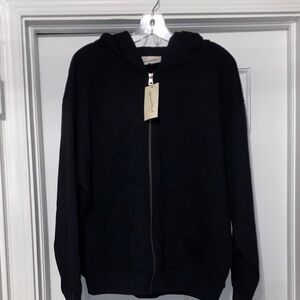 Universal Thread Men's Dark Zip-Up Sweater